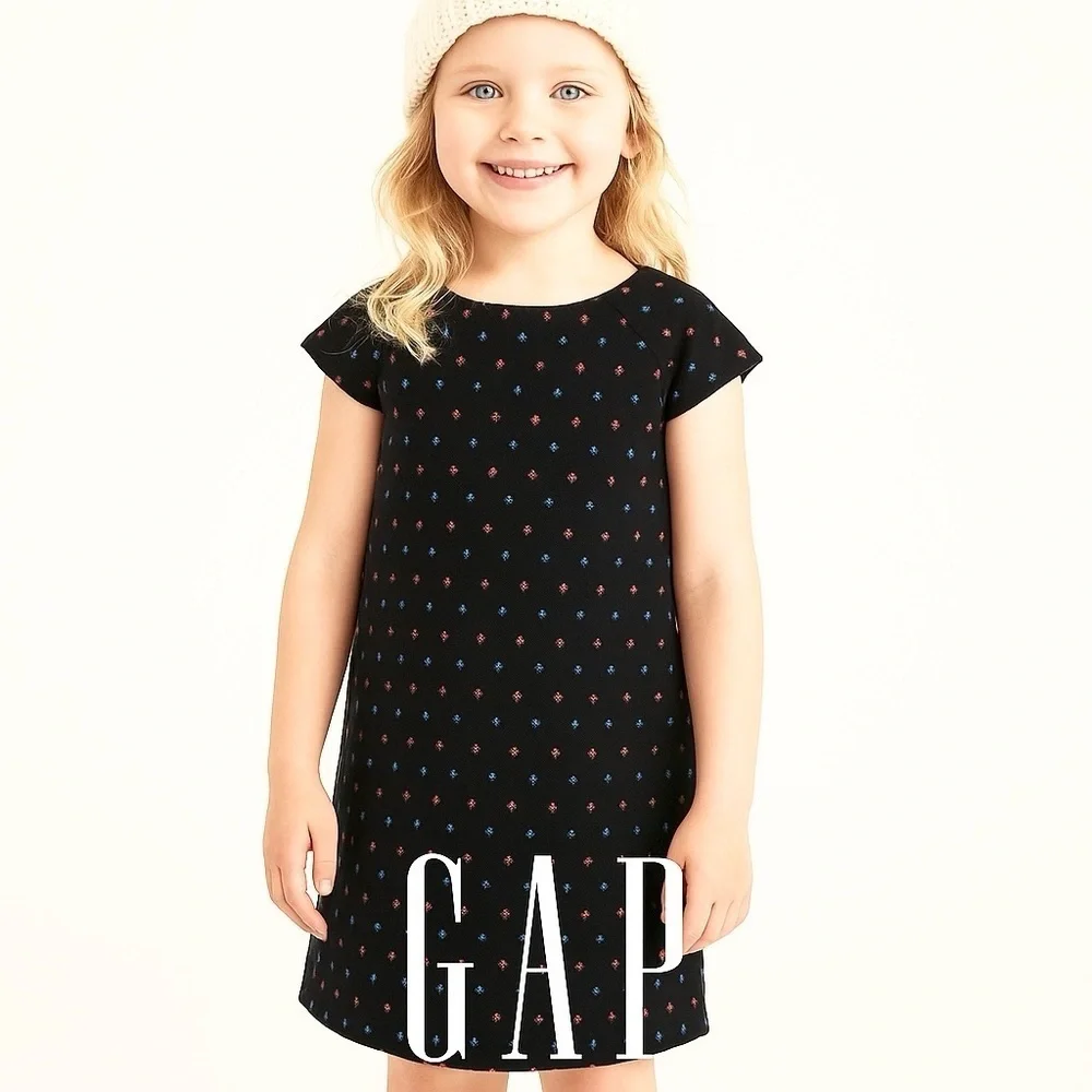 GAP Diamond Print Sleeveless Winter Dress Size 5
